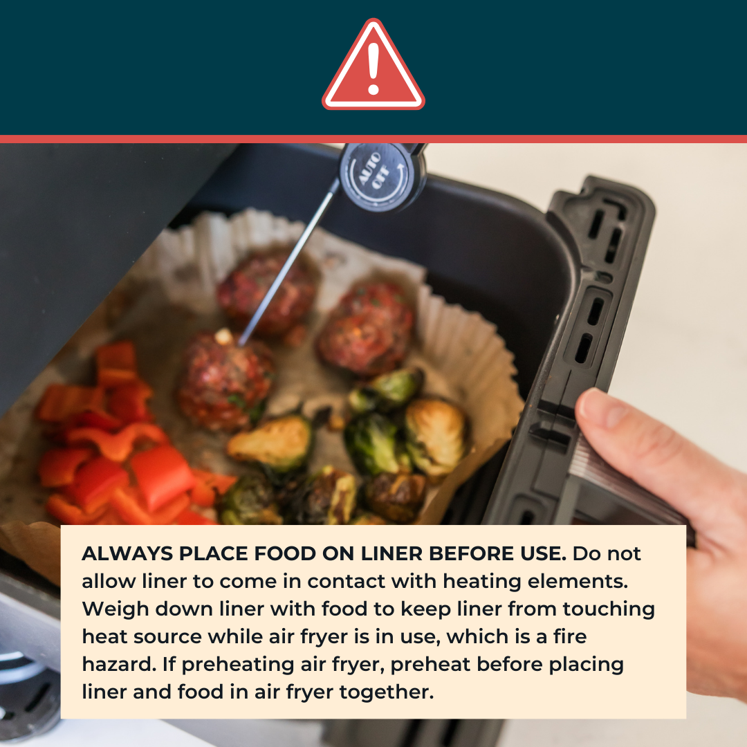Premium Air Fryer Liners