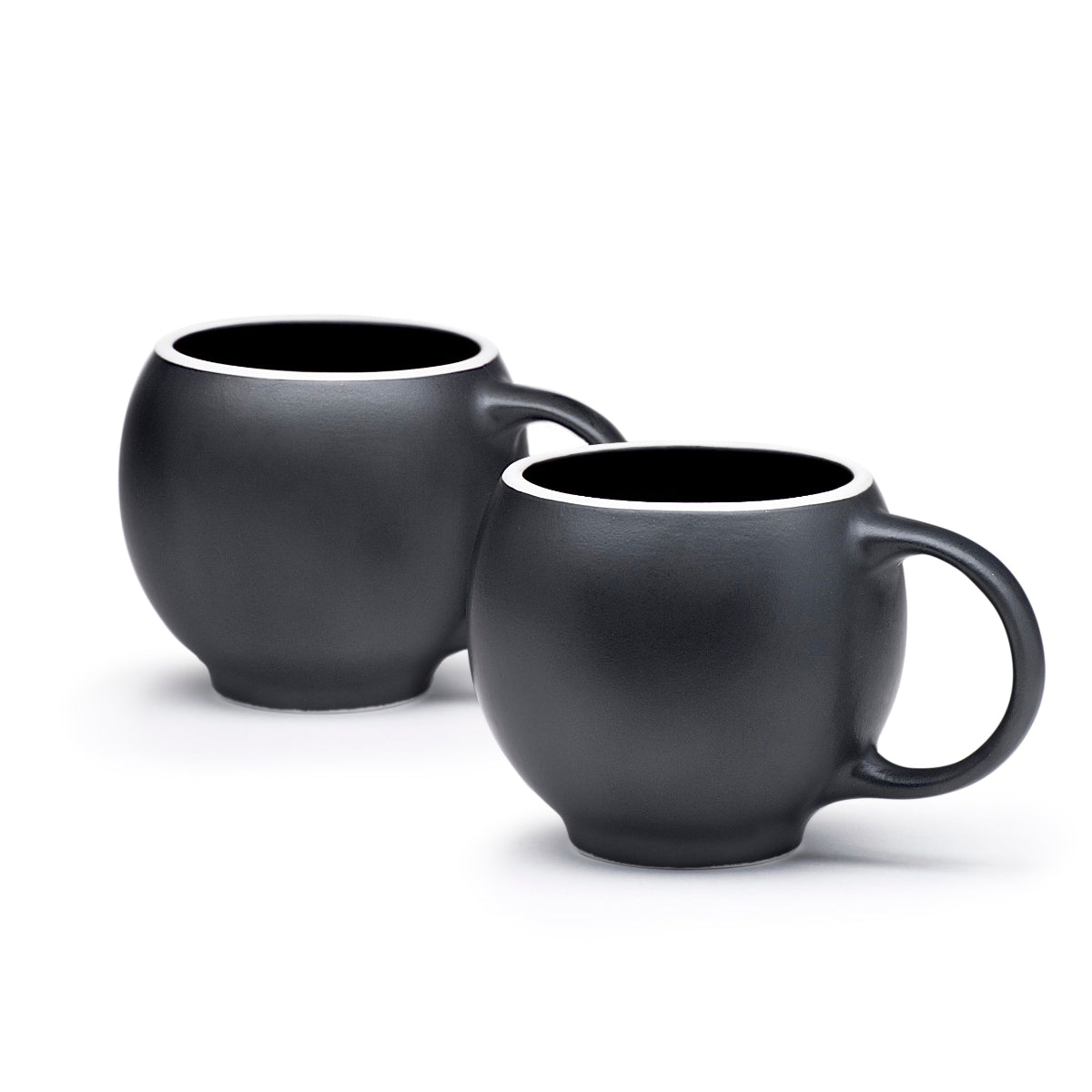 Eva 6-piece Tea Set - Modern Teaware Collection - Black