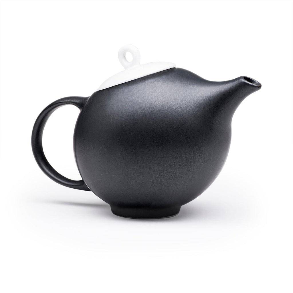 Eva 6-piece Tea Set - Modern Teaware Collection - Black