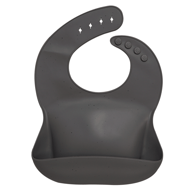 Silicon Breastplate Baby Bib Waterproof Solid Infant Bandana Bibs Newborn Feeding Burp Cloth Bib For Kids
