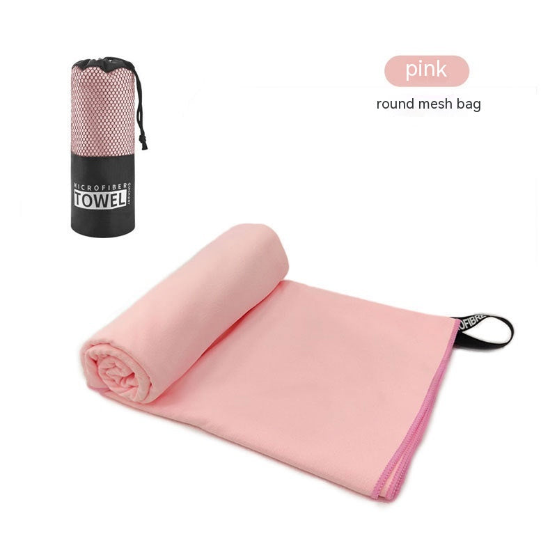 Double-sided Velvet Quick-drying Sports Towel Sweat-absorbent Beach Bath Towel Microfiber Production
