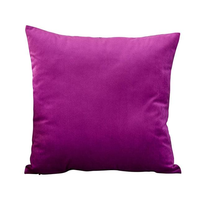 Super Soft Cushion Cover Velvet Pillow Cover Living Room Velvet Decorative Throw Pillow Covers Soft Solid Square Cushion Case For Couch Home Decorative Pillows